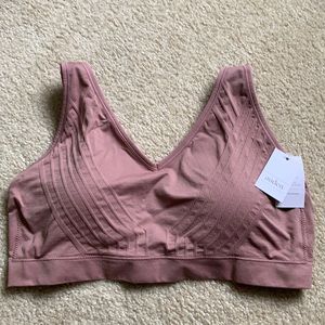 NWT dusty pink bralette 1x